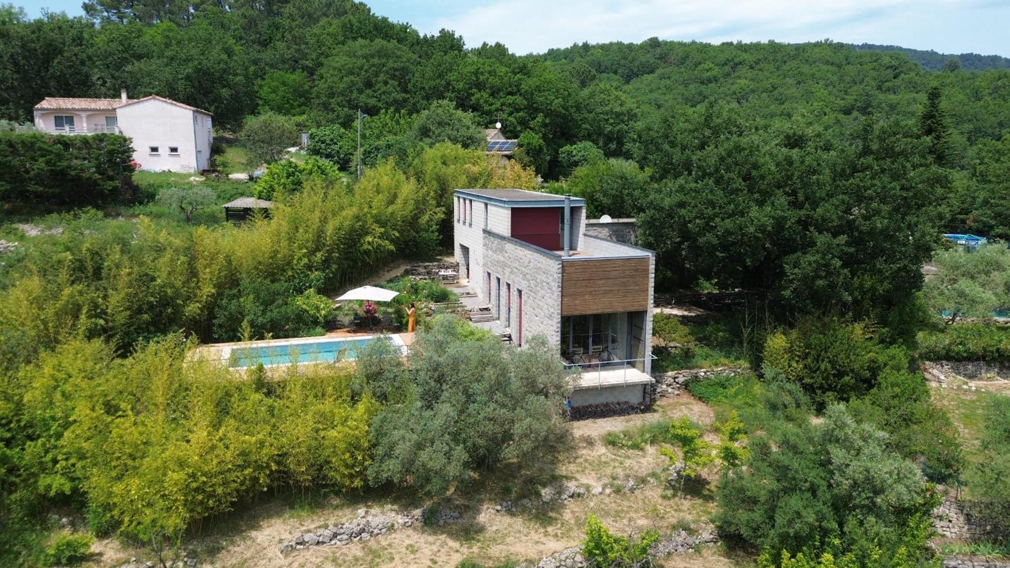La Maison Des Chataigniers Meyrannes Экстерьер фото
