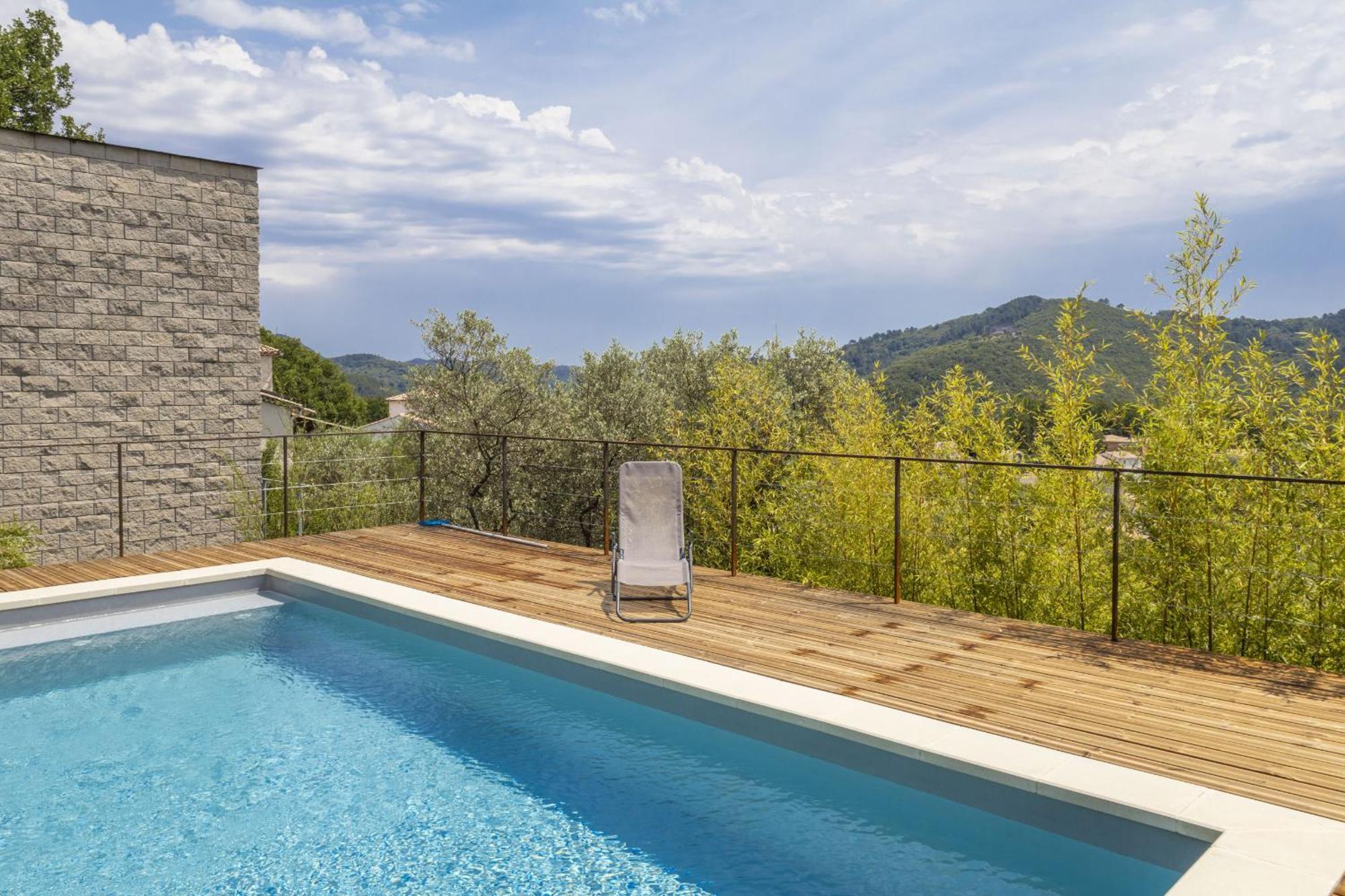 La Maison Des Chataigniers Meyrannes Экстерьер фото
