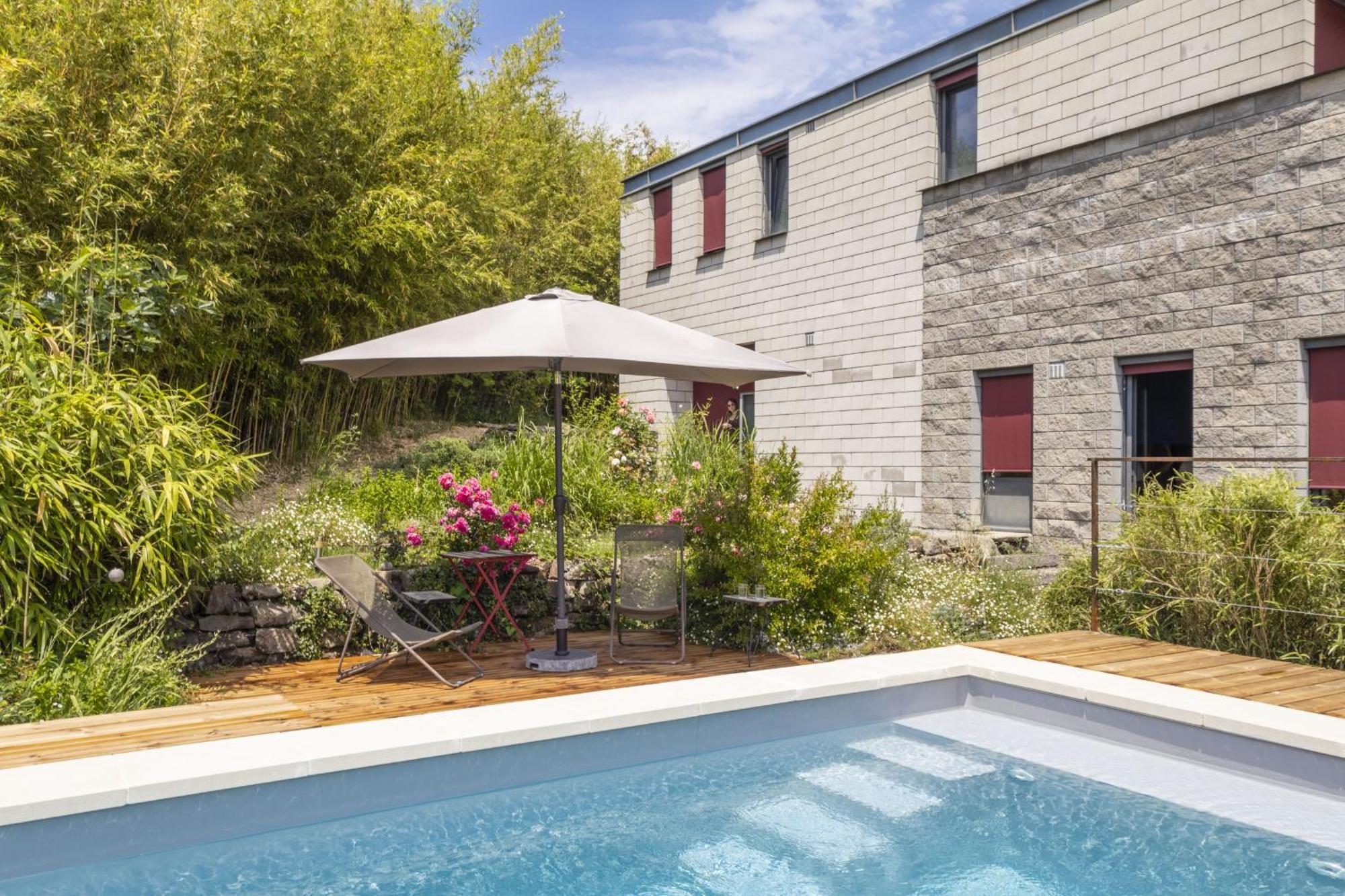 La Maison Des Chataigniers Meyrannes Экстерьер фото